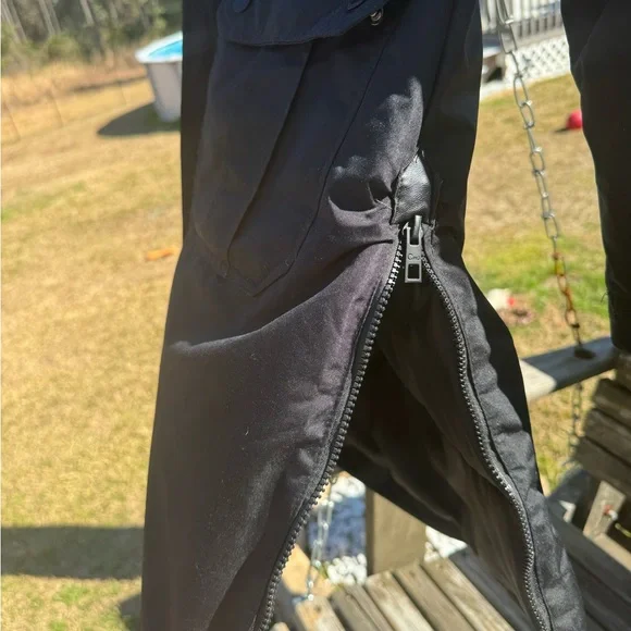 Canada Weathergear Coat Black Puffer Jacket Fur Hood Women's Small LIKE NEW - Picture 10 of 15